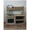 speelkeuken 17- kinderkeuken van old-look steigerhout