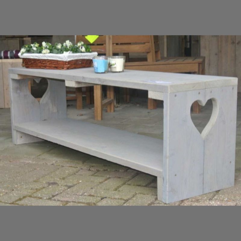 Steigerhouten tuinbankje anouk