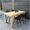 Tafel voor in de tuin Steigerhout Patty