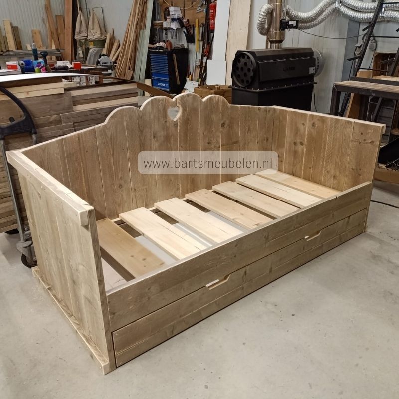 kajuitbed Emma foto werkplaats