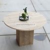 ronde steigerhouten tuintafel ludo