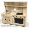 Speelkeuken 4 gebruikt steigerhout