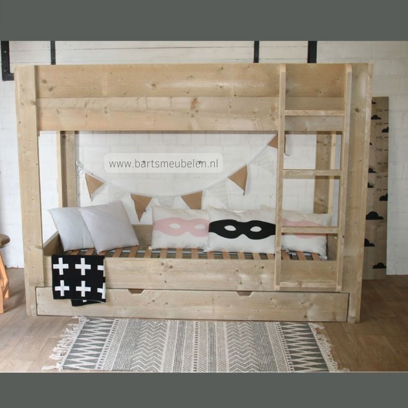 stapelbed lucas van steigerhout