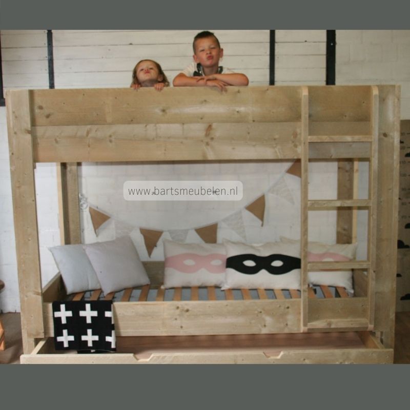 stapelbed lucas van steigerhout