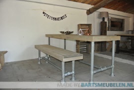 Steigerhouten bank Sam