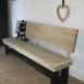steigerhouten bank Sjors met rugleuning 1.1