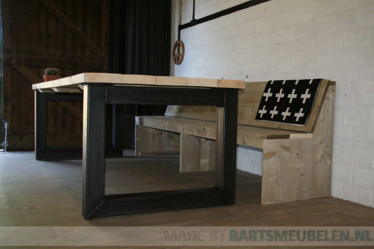 Steigerhouten bank Thijs 1.2