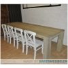 steigerhouten eettafel Patrick voor binnen