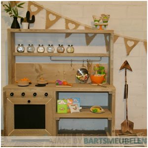 Steigerhouten speelkeuken 8