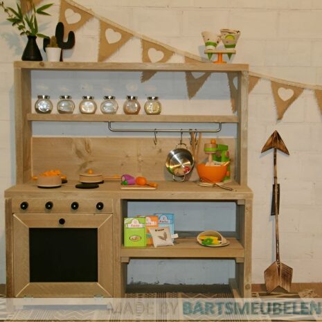 steigerhouten speelkeuken voor kinderen nr 8