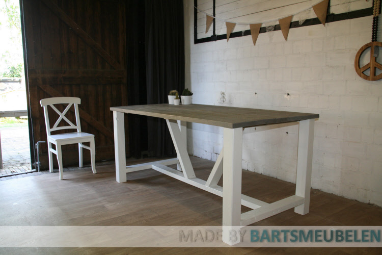Steigerhouten tafel Marieke 1.2
