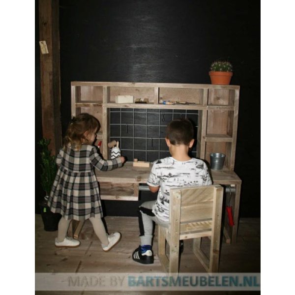 steigerhouten werkbank kind 1.3