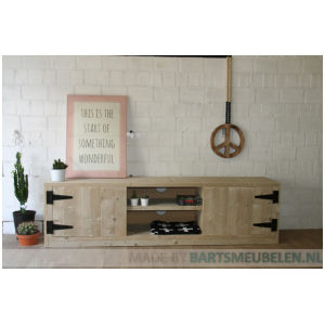 tv meubel remco van steigerhout