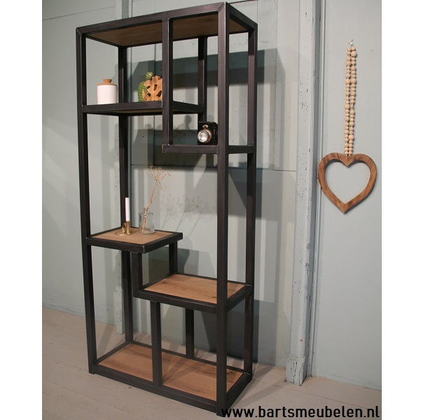 vakkenkast-vintage-eikenhout-en-staal-1.3