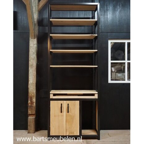 computerkast-rustiek-eikenhout-en-staal-1