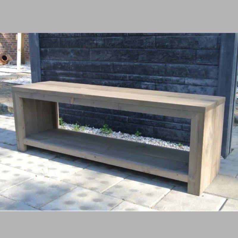 Houten tuinbankje frank van steigerhout