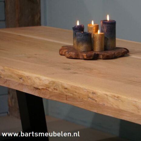 Eiken boomstamtafel Adam (40:40).1