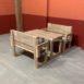 steigerhouten peuterset kyano bankjes met tafel voor peuters steigerhouten peuterset kyano - bankjes met tafel voor peuters