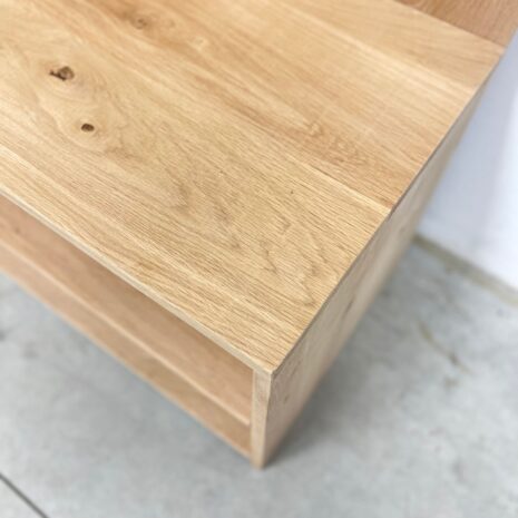 eikenhout gangkast middelharnis