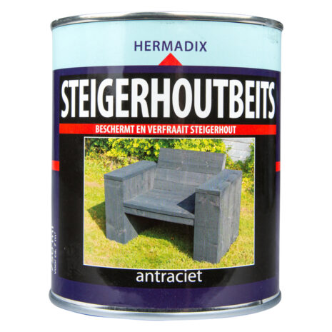 Hermadix steigerhoutbeits-antraciet-750ml