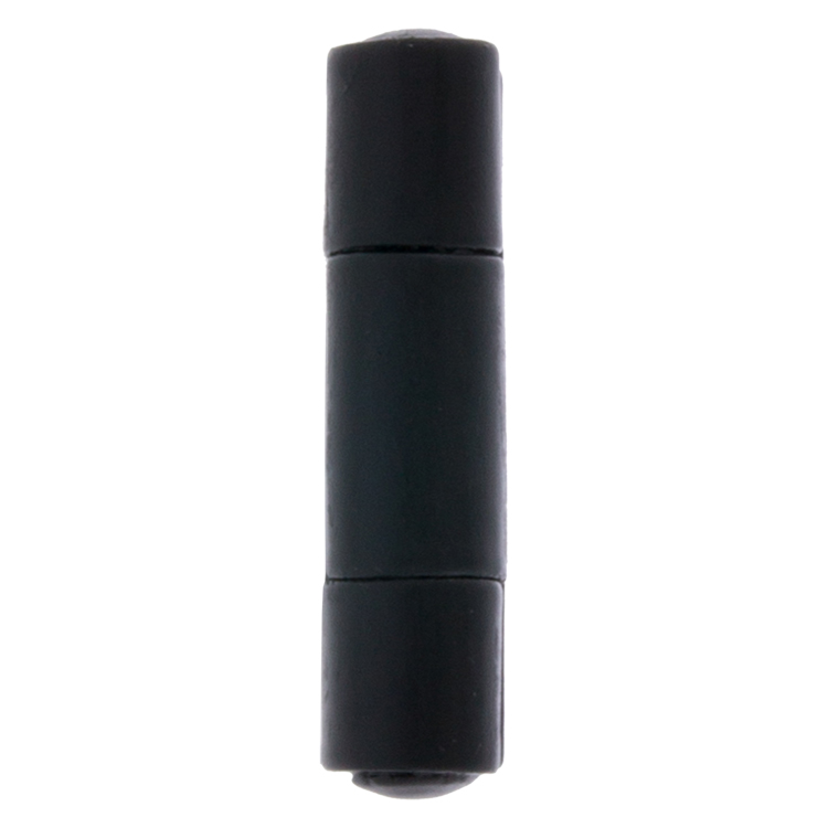 Staartheng-vlak-zwart-125mm