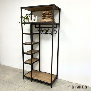 Garderobekast industrieel Elin