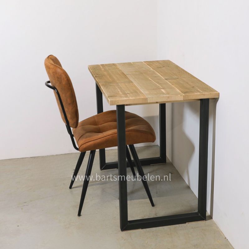 steigerhouten bureau dean - industrieel bureautje