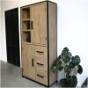 Industriële kast eiken Freek