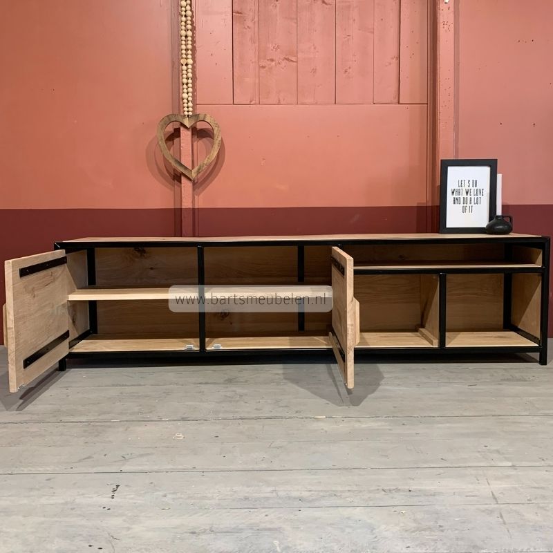 tv meubel kenji met open deuren