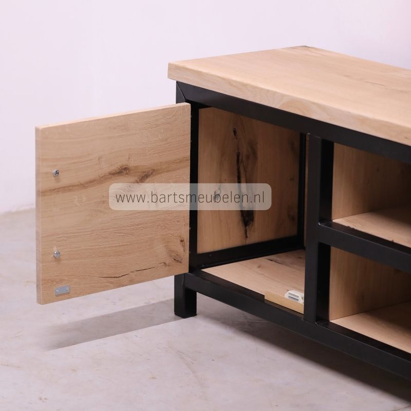 open deur tv kast industrieel mavi