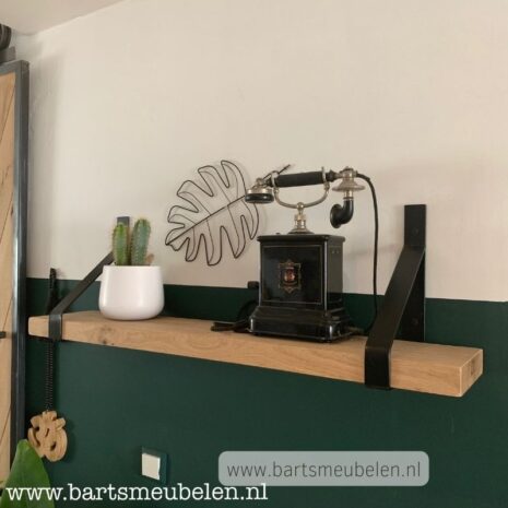 industriële wandplank eiken (40)