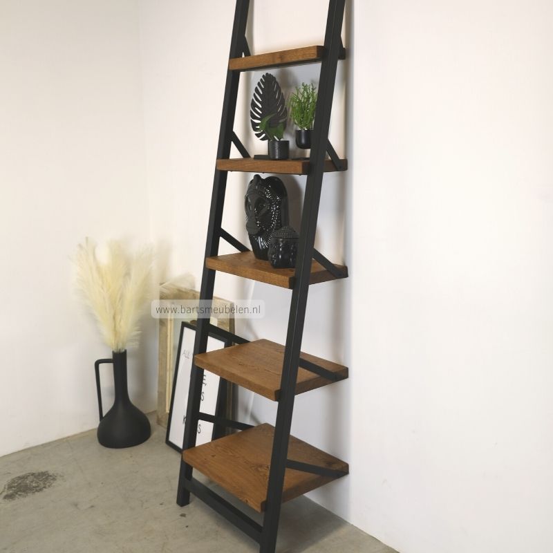 ladderkast gerookt eiken op maat