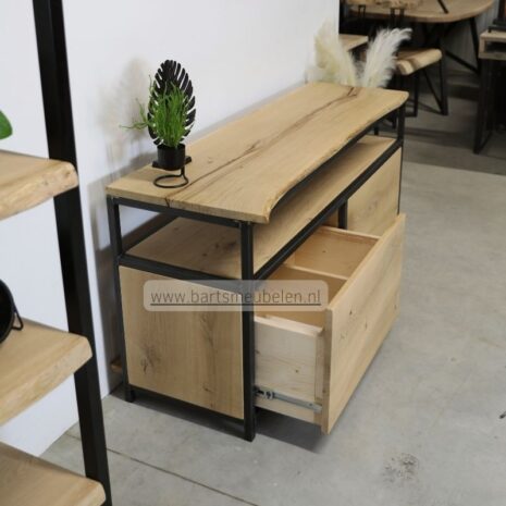 boomstam tv meubel wolf detail