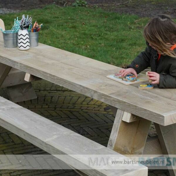 kinderpicknicktafel hout