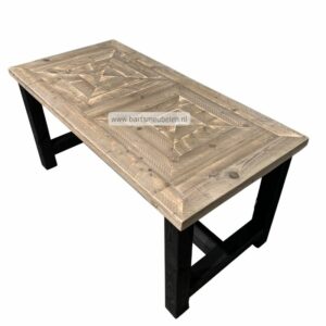 Steigerhouten eettafel