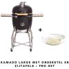 kamado large onderstel proset kamado large met onderstel en zijtafels + pro set