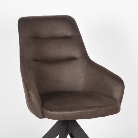 LABEL51-Eetkamerstoel-Jace-Antraciet-Microfiber-5