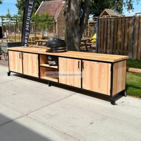 Stalen buitenkeuken douglas xl.5