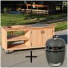 Buitenkeuken douglas 200cm + kamado large Grill Guru
