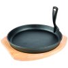 GRILL GURU CAST IRON COOKING PLATE & HOLDER