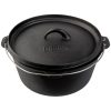 GRILL GURU CAST IRON DUTCH OVEN LARGE