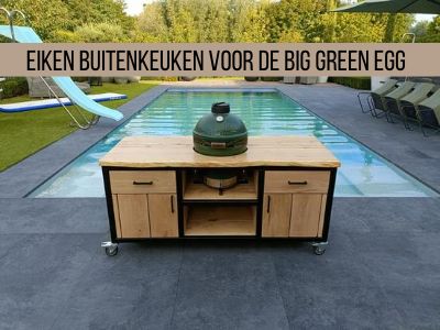 eiken buitenkeuken voor de big green egg eiken-buitenkeuken-voor-de-big-green-egg