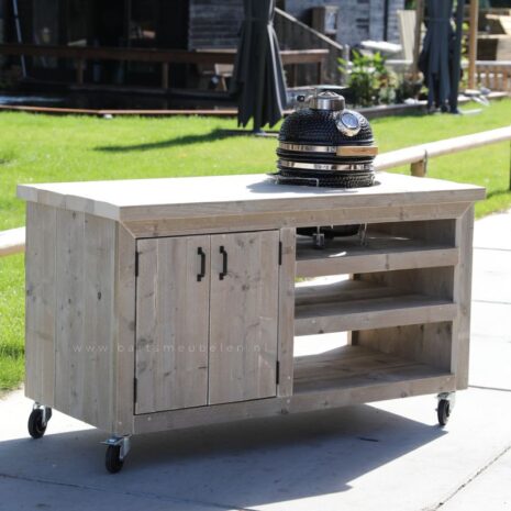 steigerhout-buitenkeuken-jort-met-yakiniku-kamado-mini