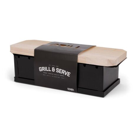 Senza Grill bbq met serveerplank