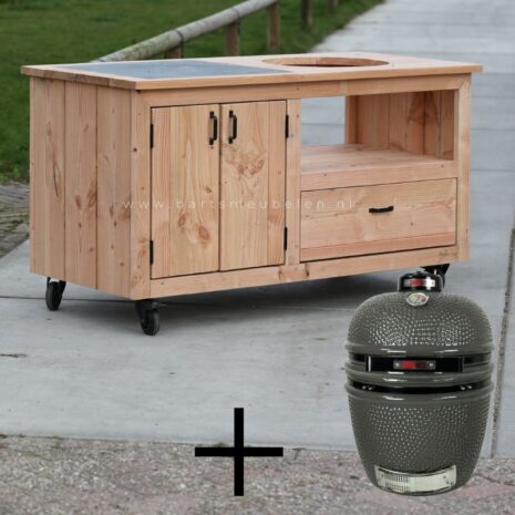 buiten keuken brendan met kamado grill guru medium buiten keuken brendan met kamado grill guru medium