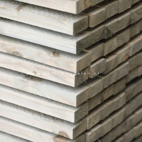 Steigerhouten plank smal 30x62mm, 250cm old-look