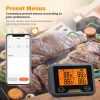 Wifi Bluetooth thermometer Inkbird IBBQ 4BW preset menus Wifi + Bluetooth thermometer Inkbird IBBQ-4BW preset menus