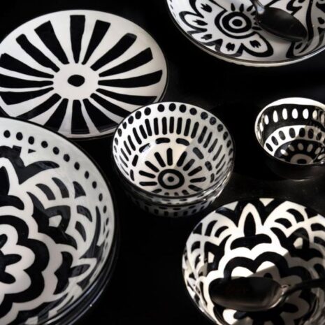 petiscos collectie zwart wit gusta sfeerafbeelding