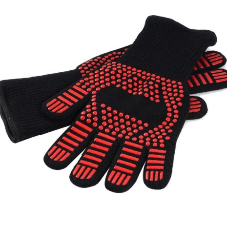 Set Hittebestendige Barbecue Handschoenen (2)