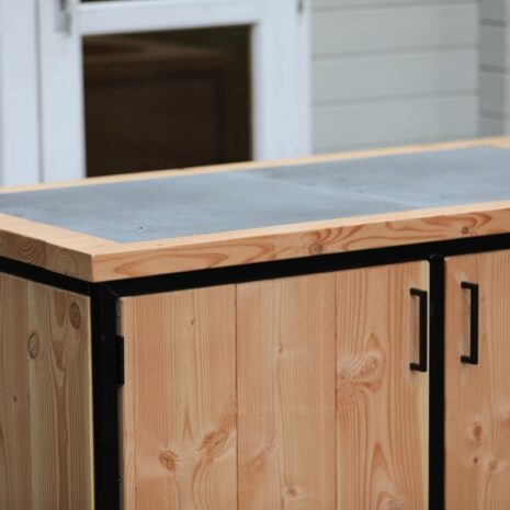 Douglas buitenkeuken industrieel Gorinchem - detail afbeelding